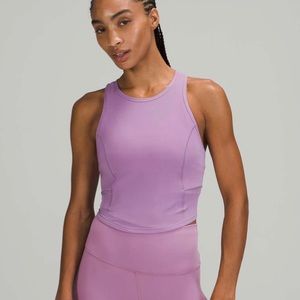 Lululemon power through crop tank